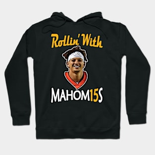 Rollin' with Mahomies Funny Kansas City Football Hoodie